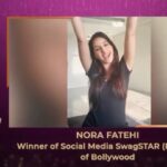 Nora Fatehi Instagram - Killin it out here in the social media streets 🥳😎😀 thanks guys for taking the time to vote for me! I use my social media platforms to express myself as an artist and show u guys the real me 🥰 More amazing things to come.. stay safe 😘😘