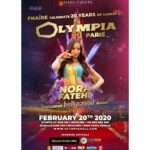 Nora Fatehi Instagram - The countdown begins! Paris here we come! Cant wait to see you guys! Ill be performing on all my hit songs! A special appearance by @rayvanny and we going to bring the house down with Pepeta 🔥😍🙌🏽🤩 this is going to be an epic show! A Night to remember at Olympia February 20th 8:30 pm to book tickets click on the link in my bio