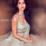 Nora Fatehi Instagram - Blessed 💫 Magazine: @weddingvows.in Produced by: @maximus_collabs_ Photographed by: @kadamajay Styling by: @shnoy09 @houseofneetalulla Hair and makeup: @kyana.emmot Asst : @shresh_mua Jewellery: @binnys.world Location Partner: @hyattregencymumbai Nora Fatehi Publicist - Sanchita Trivedi @sanchitatrivedi, IDHYAH @idhyahmedia Team Wedding Vows: @NadiiaaMalik