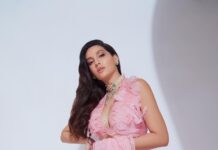 Nora Fatehi Instagram - 🍬💕 Saree @manishmalhotra05 @manishmalhotraworld @manishmalhotraworld #khaab #mymmsari Jewellery @anmoljewellers Styled by @aasthasharma Assisted by @iammanisha @gehnadhalokia @muskaanmatta Make up @reshmaamerchant Hair @zoeyquinny.hair