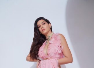 Nora Fatehi Instagram - 🍬💕 Saree @manishmalhotra05 @manishmalhotraworld @manishmalhotraworld #khaab #mymmsari Jewellery @anmoljewellers Styled by @aasthasharma Assisted by @iammanisha @gehnadhalokia @muskaanmatta Make up @reshmaamerchant Hair @zoeyquinny.hair