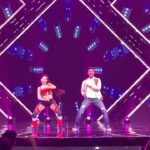 Nora Fatehi Instagram - I cant tell u guys how nervous i was to share the stage with the legend @prabhudevaofficial 🤩🤩 what a feeling! Heres a bts video of us doing the garmi and muqabala step from our film #streetdancer3D ! How is he sooo cool 😍💥👏💥