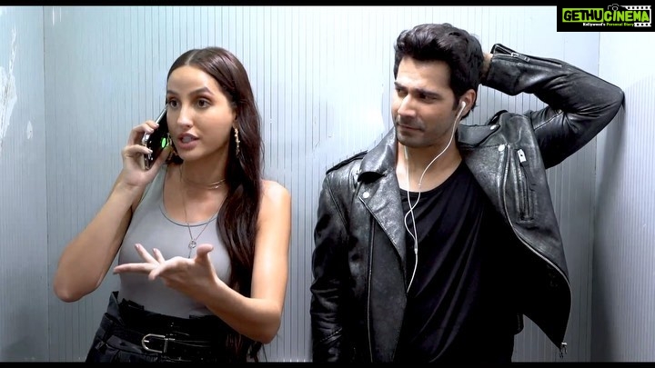 Nora Fatehi Instagram - Sometimes u just gotta show them whats up! When garmi gets garam π₯π€£ Tag someone who reminds u of me π #garmi #varunxnora #sd3 @varundvn @remodsouza @badboyshah @tseries.official @nehakakkar @marcepedrozo @manekaharisinghani @rahuldid @iamkrutimahesh