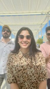 Nyla Usha Instagram - Dancing in public 🕺🏻@expo2020dubai All of them watching us make this. 😂😂😂. . . . @arfaz_iqbal @jeanmarkose