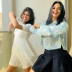 Nyla Usha Instagram - Making the good times better with figuring out what to reel😂 @adhipa and me 👯‍♀️
