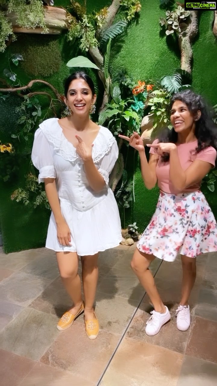 Nyla Usha Instagram - Hey now.... long overdue ππ―ββοΈ . My bestie @adhipa and me don't realise we are making memories... we are just having fun. . Shot by another bestie @rjnimmy (forever! you know too much about me)
