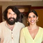 Nyla Usha Instagram - Imagine looking up at the sky and seeing billions and billions of stars... That's how awestruck I feel every time I see him 😍🤩 Mamookkka♥️ . . Ps: Someone plz cast me in a movie with him soon😀 @mammootty Dubai, United Arab Emiratesدبي