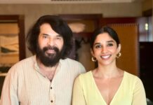 Nyla Usha Instagram - Imagine looking up at the sky and seeing billions and billions of stars... That's how awestruck I feel every time I see him 😍🤩 Mamookkka♥️ . . Ps: Someone plz cast me in a movie with him soon😀 @mammootty Dubai, United Arab Emiratesدبي