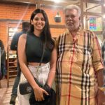 Nyla Usha Instagram - The Creator... The Legend🔥 Joshiy Sir♥️. . Sharing some moments I hold close to my heart. Thanks @itsnandhu93 for capturing these and all the stills from Paappan...running successfully in theatres now🙏🏼