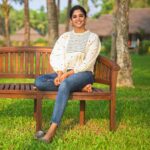 Nyla Usha Instagram - Health and wellness depends on a delicate balance between mind body and spirit. Thankyou Dr Vignesh and team at the Sitaram Ayurveda Resort for taking me through the science of life. Coming back to you soon♥️ Sitaram Beach Retreat