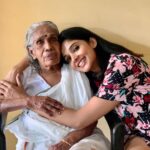 Nyla Usha Instagram - Ammoomma.... ♥️ Her regular days are jst about waiting for us coming home for holidays. 88 and strong 😘