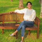Nyla Usha Instagram - Health and wellness depends on a delicate balance between mind body and spirit. Thankyou Dr Vignesh and team at the Sitaram Ayurveda Resort for taking me through the science of life. Coming back to you soon♥️ Sitaram Beach Retreat