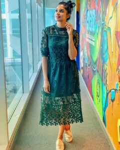 Nyla Usha Instagram - Looking on the bright side ...
There might be someone, I haven't even met yet, wondering what it would be like to know someone like me....💞