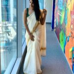 Nyla Usha Instagram – The posey me and the happy me.
This year wishing for what’s required than abundance. Happy Vishu everyone♥️
