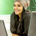 Nyla Usha Instagram – Blissfully working ♥️.I know the times are hard… But this too shall pass and  we shall get back to wer we had paused our regular lives. And our date mornings will be back😀. Till then… Keep it positive! And stay home Happy! ..As some one  said. “Once this is over let’s do our bit to save this planet for our children and the future”.