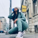 Nyla Usha Instagram - We will walk this road together, through the storm. Whatever be the weather, cold or warm. . 📸 @mr_saniyas . #belgradestreets #winterholiday #mine #hitjetinternational #travelphotography