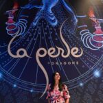 Nyla Usha Instagram - How many of you in Dubai are yet to watch the La Pearle by Dragone.? Enjoyed every bit of watching the acrobatic stunts and dreamlike setting... Don't miss the Diwali pre show performance @laperledxb ...Dubai's first ever resident show. @dsssocial @laperledxb #diwalidubai #lightupdubai #lightupdiwali @visit.dubai @mydubai