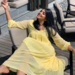 Nyla Usha Instagram - Life has it's gleams of sunshine💛