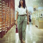 Nyla Usha Instagram – While day time during Ramadan may be the right time to nourish your spiritual self, nights are when you can celebrate, feast and have a good time shopping. Gazing at the spectacular Ramadan collection @galerieslafayettedubai @dubaimall @dsfsocial #ramadanindubai
📸 @saniyas369
.
.
Top: @zara 
Pants: @riverisland 
Glasses: @chloe 
Shoes: @guess 
Bag: can’t be seen so doesn’t matter😄