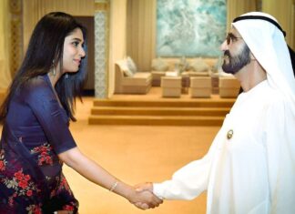 Nyla Usha Instagram - Speak to anyone who has lived in the UAE for a while and you can guarantee that they have a dream about meeting HH Sheikh Mohammed. It took 15 years for mine to come true. All thanks to @dubaimediaoffice for the special Ifthar invite with His Highness Sheikh Mohammed bin Rashid Al Maktoum, Vice-President and Prime Minister of the UAE and Ruler of Dubai. An evening to be cherished for a lifetime. Thankyou Your Highness for making us proud with everything this city and country has achieved. It was an absolute honour to meet you @hhshkmohd @dubai #ramadanindubai @dsfsocial Al Majlis, Madinat Jumeirah