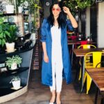 Nyla Usha Instagram - And where she stood She stood tall! (Sometimes literally) . . . #ootd #mydubai #lovewhatido❤️ #lifesgood