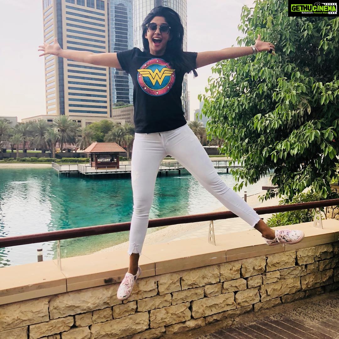 Nyla Usha Instagram - Embrace the glorious mess you are .... WonderWoman mode on.... #finallywearingit #fittingintoyourfavorite #wonderwoman♥️ PC: @rjnimmy #partnerincrime😈