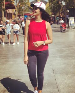 Nyla Usha Instagram - I'm walkin on Sunshine!!! @hit967fm #BigDayOut @dubaiparksresorts #bollywoodparksdubai