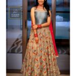 Nyla Usha Instagram - Wild, difficult to find and impossible to forget ! Adorned in this beautiful outfit by @rehanabasheerofficial Shot by @sl_anand Manipulated by : @sani__yas