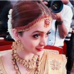 Nyla Usha Instagram - Hearty wishes to the beautiful bride and her man... God bless you my girl...hugs @ms_june6 ...looking the most gorgeous😘😘😘