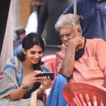 Nyla Usha Instagram – The Creator… The Legend🔥
Joshiy Sir♥️.
.
Sharing some moments I hold close to my heart.
Thanks @itsnandhu93  for capturing these and all the stills from Paappan…running successfully in theatres now🙏🏼