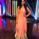 Nyla Usha Instagram - @rahul_rajasekharann and me On the sets of Onnum Onnum Moonnu... DiwanjimoolaGrandPrix promotions My lovely costume by @rehanabasheerofficial Swipe👉🏻 for more pics