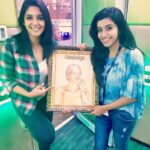 Nyla Usha Instagram - Morning surprise from Mehnaz.... thanku for sketching Effymol so beautifully .... and tats a coffee painting btw... 👉🏻swipe for the painting 2 days to go🤞🏼🤞🏼🤞🏼 Diwanjimoola GrandPrix releasing on 5th Jan!!! #countingdownthehoursnow