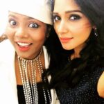 Nyla Usha Instagram - Hehehe.....@sayanoraphilip😘😘 #backstagetimepass #gigtimesaregoodtimes #girlsarethebest