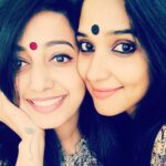 Nyla Usha Instagram - We are so much in love that we have now become #lookalikecharacters .... #happyfriendshipday nimmuuuu @rjnimmy