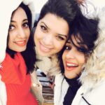 Nyla Usha Instagram – I like to holiday with friends who remind me to take out my phone for selfies…heheh @rjnimmy @donasebastian…time for a hotchoc😂