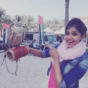 Nyla Usha Instagram - Do one thing everyday tat scares u... This took me a lot of courage ....hehhe ..and yes, I will do it better next time! Thanks for inspiring😊 #uae🇦🇪 #nationaldayuae