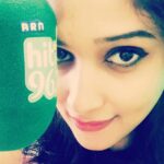 Nyla Usha Instagram - Radio love ... #hit967 #weloveradio