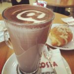 Nyla Usha Instagram - English Breakfast #costahotchocolates