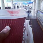 Nyla Usha Instagram - Experiencing the new ConcourseD #costacofee. #travelwithcomfort