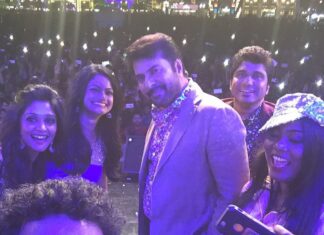 Nyla Usha Instagram - With the Superstar and the rockstars