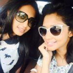 Nyla Usha Instagram - Ride with my partner in crime