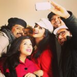 Nyla Usha Instagram - #Groupie #photoshoot #fun #smiles #frends #hit967