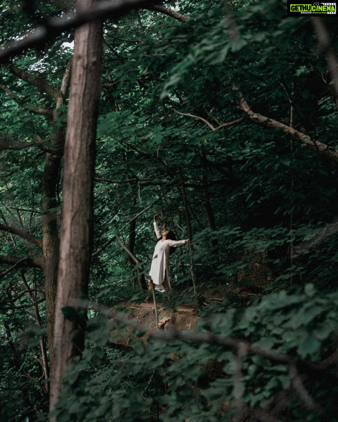 Parvathy Instagram - Verse Jumping - Dancer in the woods