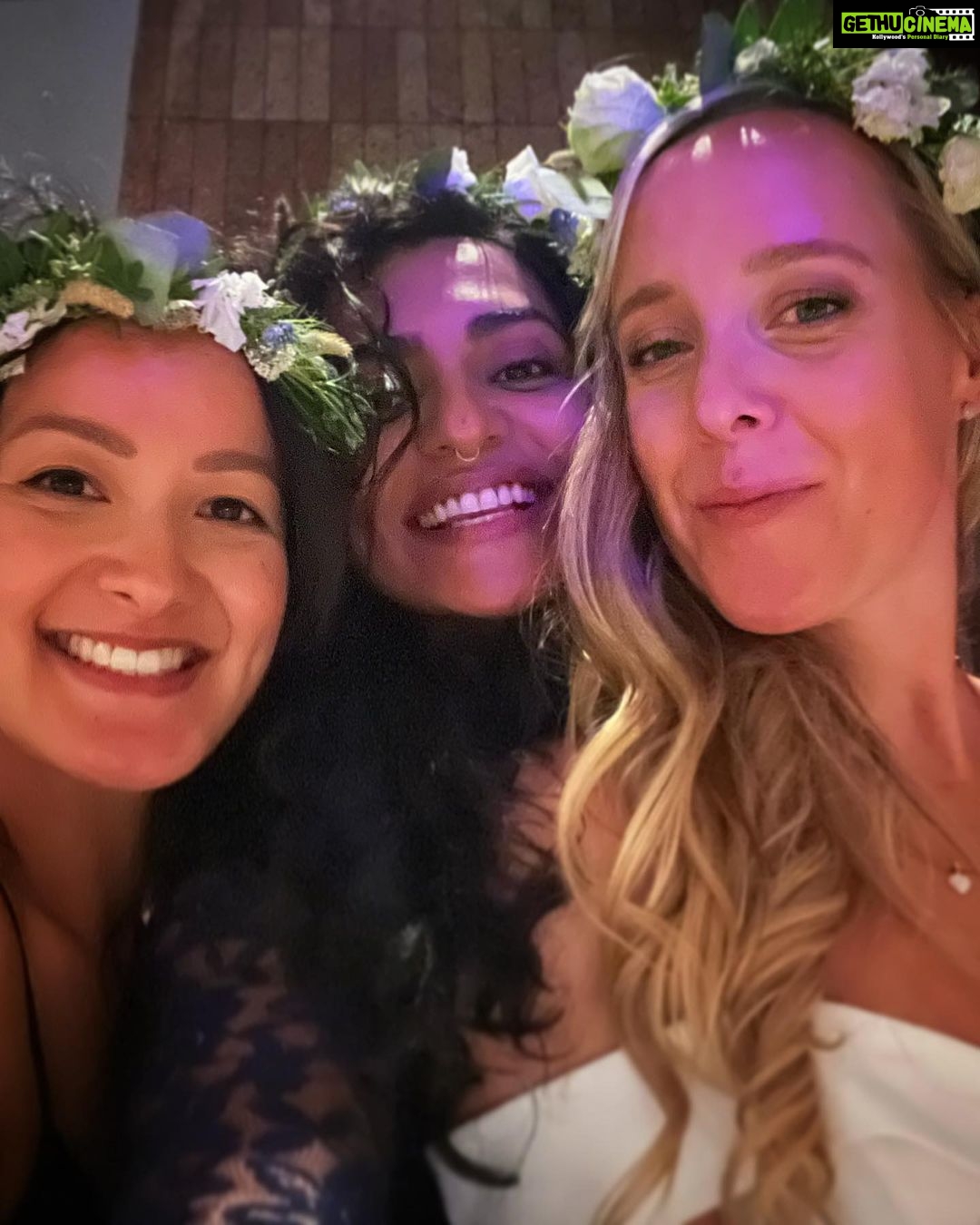 Parvathy Instagram - July 29,2022 ✨ The day my dearest @abradford786 and @alexis.mougeolle celebrated their union with their closest friends and family ❤️ What a magical day it was! Stockholm, Sweden