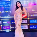Parvatii Nair Instagram - @paro_nair looking absolutely gorgeous for the red carpet of #siima2022 . . #wolf777siimaweekend #wolf777news #wolf777exchange .