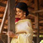 Pavithra Lakshmi Instagram - That's a belated onam aashamsagal❤️ Sending loads of love