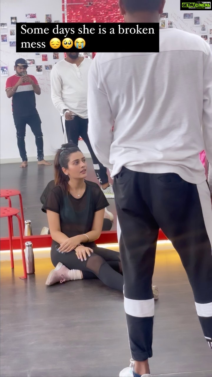 Payal Rajput Instagram - Life is all about creating yourself... but deep down i know I’m a Broken mess 🤯..😁