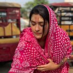 Payal Rajput Instagram – #radheradhe 🌸 Govardhan Parikrama