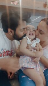 Pearle Maaney Instagram - When Dada and Amma are crazy @nila.pearlish #reels #trending #pearlish