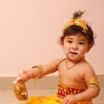 Pooja Bose Instagram - Happy Janmashtami ❤️ from my lil kanha @krishiv.verma09